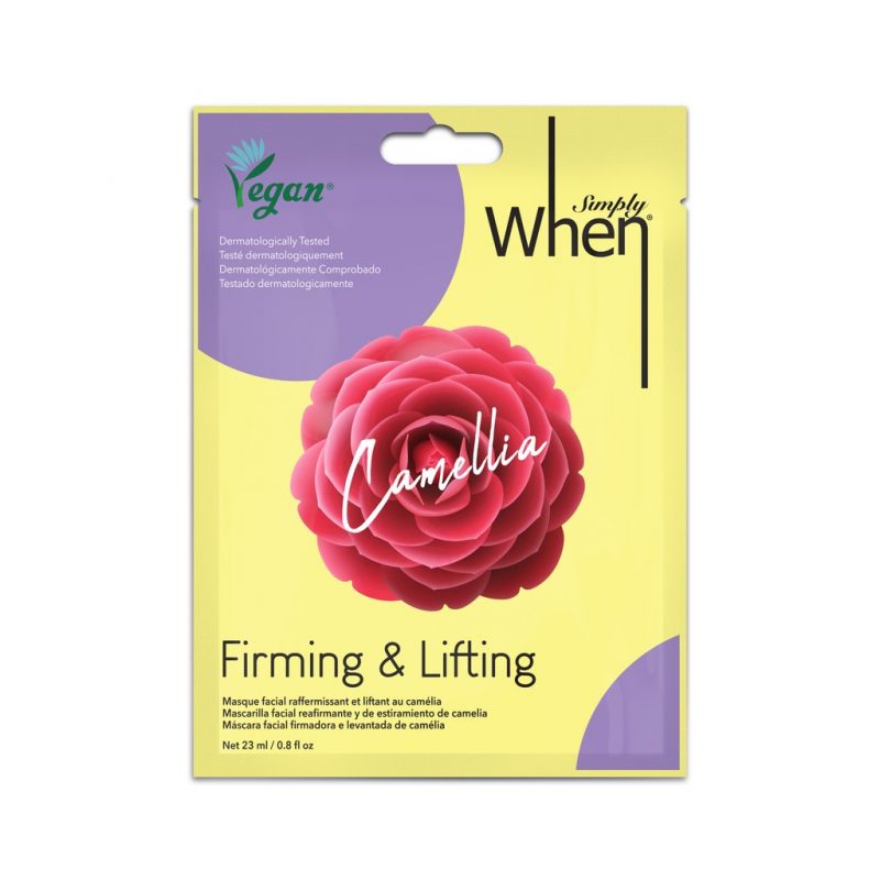SIMPLE WHEN® CAMELIA VEGANIŠKA STANGRINANTI VEIDO KAUKĖ