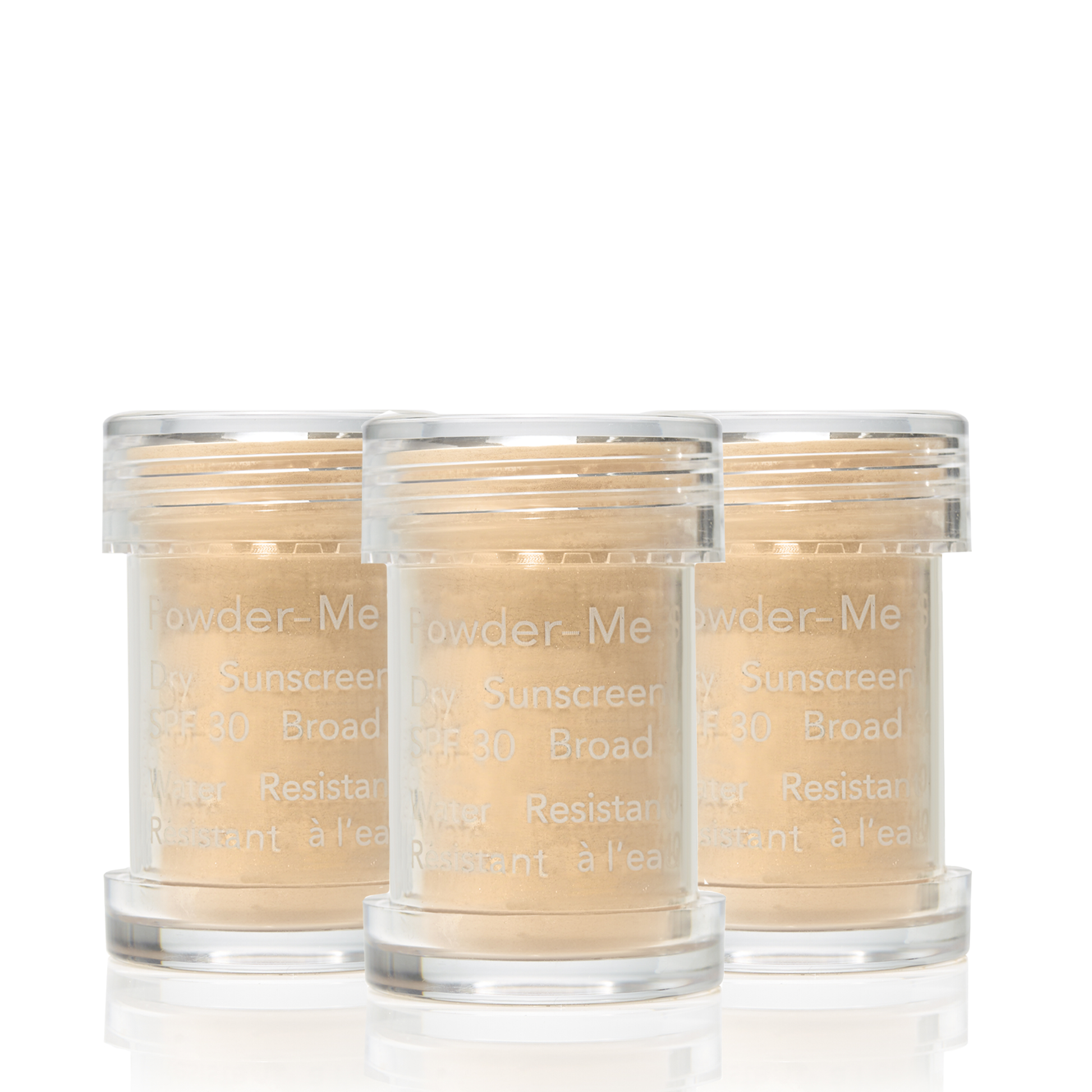 Jane Iredale Powder-Me Sausa Pudra SPF30 – veido ir kūno apsauga nuo saulės